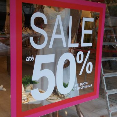 ADESIVOS PARA VITRINE